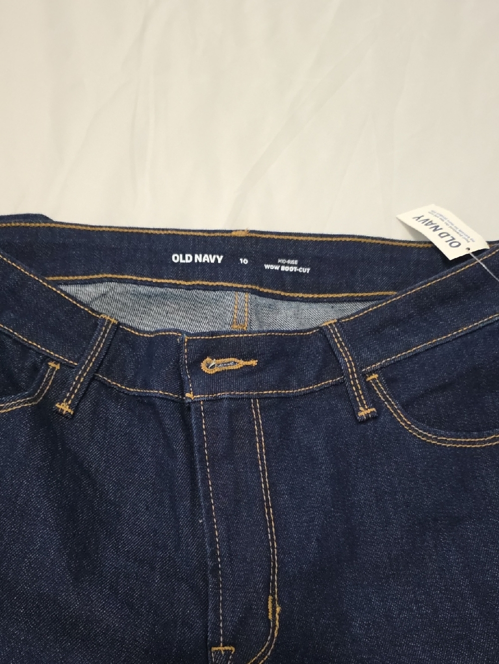 Old Navy Dark Blue Denium Boot Cut - Picture 4 of 8